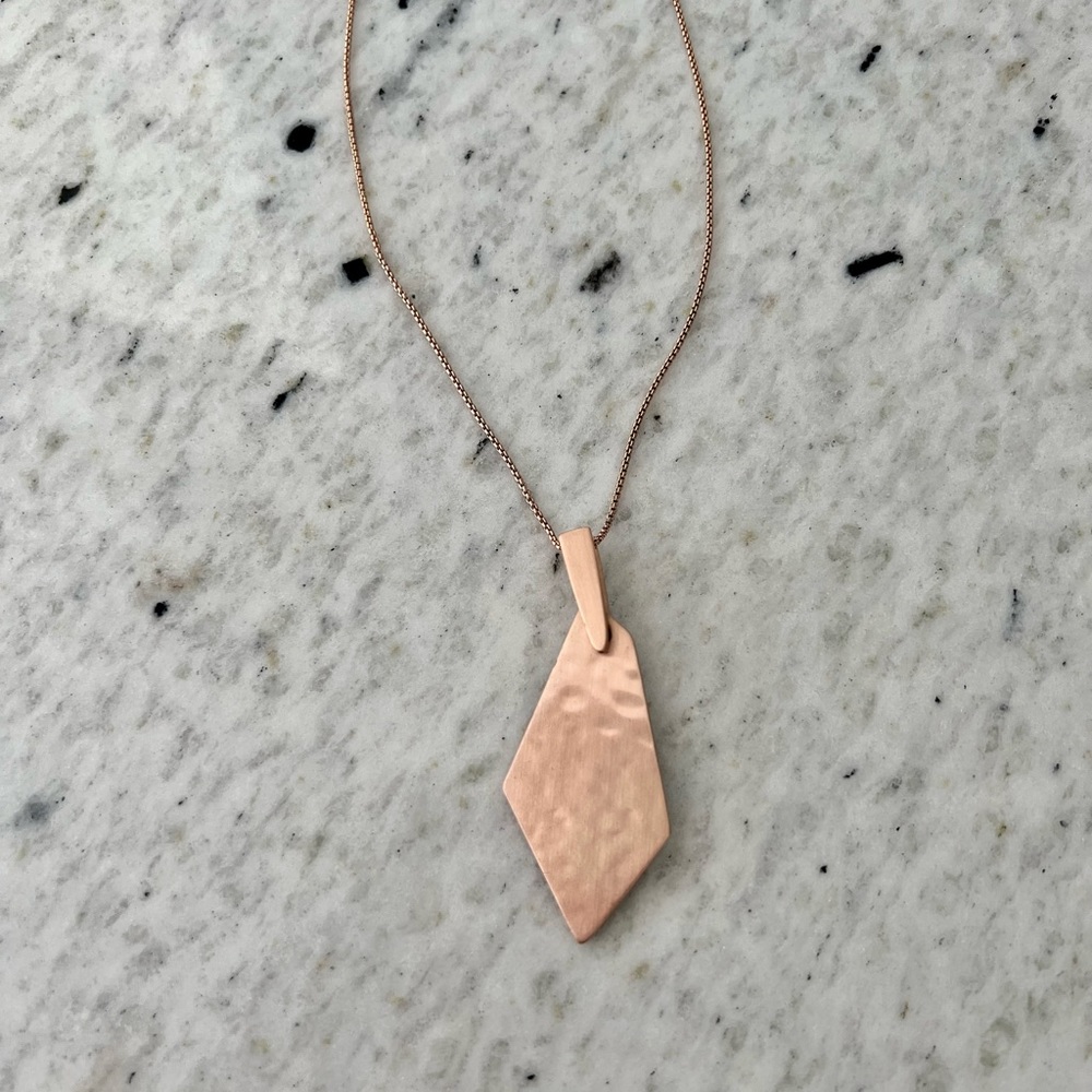 Kendra Scott Rose Gold Adjustable Necklace
